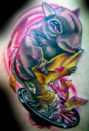 Tattoos - Biker tattoos - the messenger